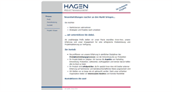 Desktop Screenshot of hagen-projectmanagement.ch